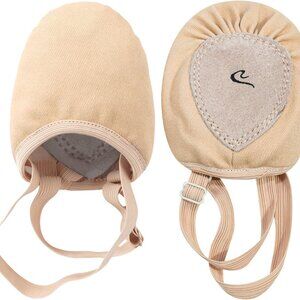 Dance Shoes Women Girls Men Canvas Half Soles Lyrical Ballet Jazz Casual